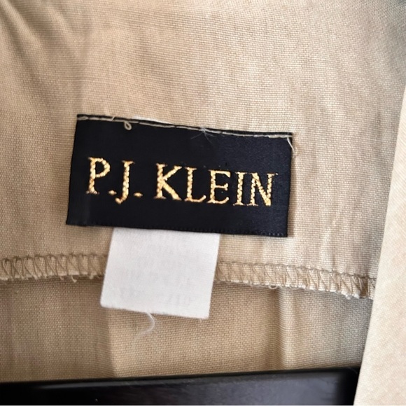 P. J. KLEIN VTG Wrap Sleeveless Shorts Romper Women Fits Medium - Picture 7 of 11